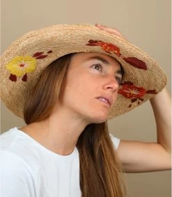 Seeberger Floppy Flower Hand Stich Natural Honey