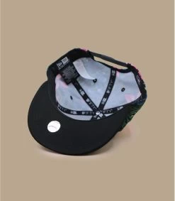 NEW ERA Floral 9Fifty Los Angeless Dodgers Black -Chapeau Chic Soldes Boutique floral 9fifty los angeless dodgers black 5