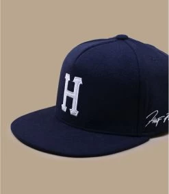 HUF Forever Strapback Navy 8 HUF Forever Strapback Navy -Chapeau Chic Soldes Boutique forever strapback navy 2