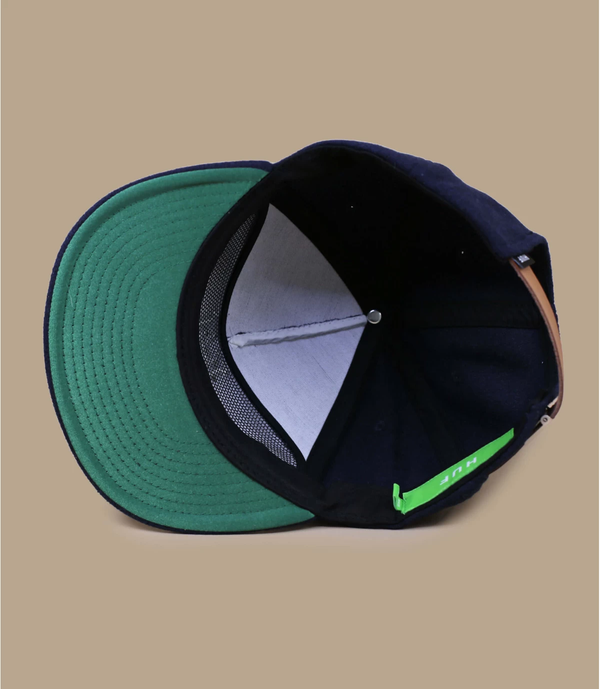 HUF Forever Strapback Navy 6 HUF Forever Strapback Navy – Image 6