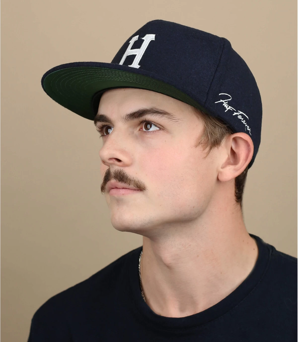 HUF Forever Strapback Navy 1 HUF Forever Strapback Navy