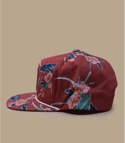 Brixton Global MP Snapback Aloha Red -Chapeau Chic Soldes Boutique global mp snapback aloha red 3