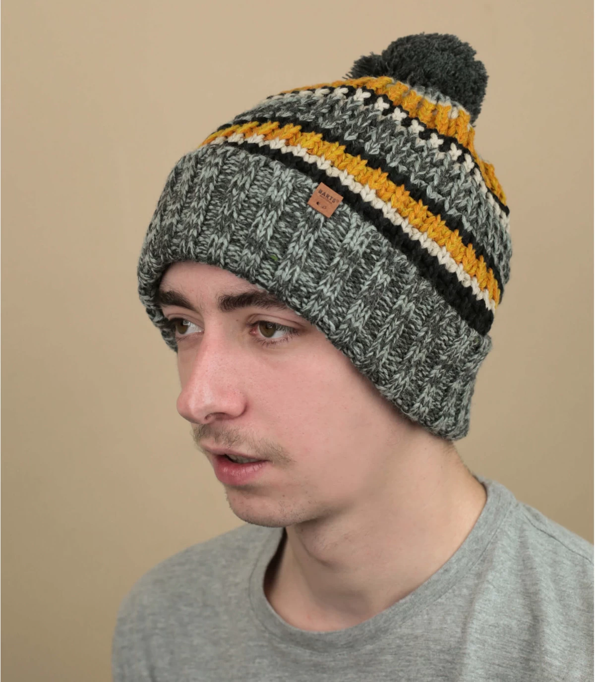 Barts Goser Dark Heather 1 Barts Goser Dark Heather