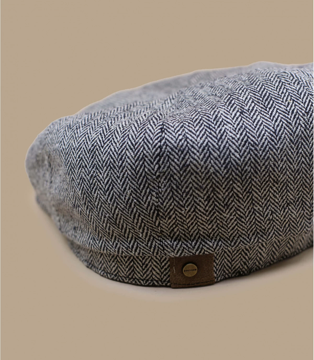 Stetson Hatteras Silk Black White 2 Stetson Hatteras Silk Black White – Image 2