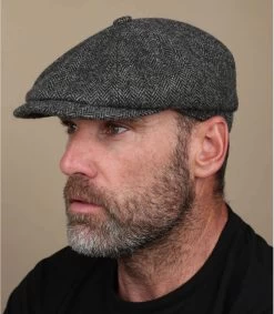 Stetson Hatteras Woolrich Grise Foncée