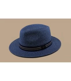 Bailey Hester Navy Heather 7 Bailey Hester Navy Heather -Chapeau Chic Soldes Boutique hester navy heatherBailey20fedora20paille20bleu20Bailey