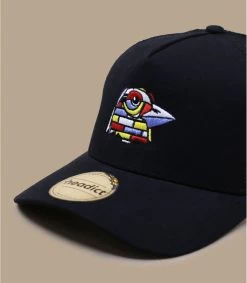Keim Street Bird Trucker Black -Chapeau Chic Soldes Boutique keim street bird trucker black 2