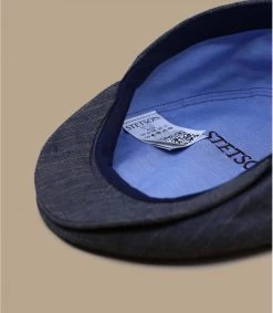 Stetson Kent Cotton Linen Blue Strips 7 Stetson Kent Cotton Linen Blue Strips -Chapeau Chic Soldes Boutique kent cotton linen blue strips 3