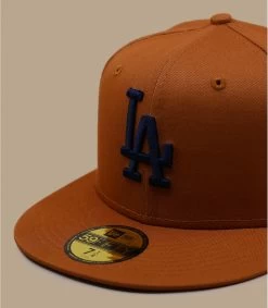 NEW ERA League Ess 5950 LA Toffee Navy -Chapeau Chic Soldes Boutique league ess 5950 la toffee navy 2