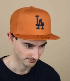 NEW ERA League Ess 5950 LA Toffee Navy