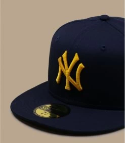 NEW ERA League Ess 5950 NY Navy Gold -Chapeau Chic Soldes Boutique league ess 5950 ny navy gold 2