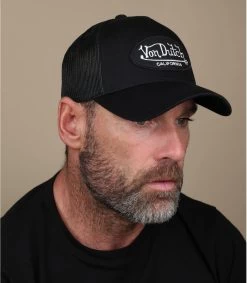 Von Dutch Lofb Trucker Black White