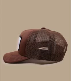 OBEY Marked Trucker Sepia -Chapeau Chic Soldes Boutique marked trucker sepia 3