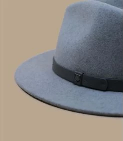 Brixton Messer Light Heather Grey 7 Brixton Messer Light Heather Grey -Chapeau Chic Soldes Boutique messer light heather grey 2