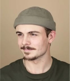 Miki Herringbone Linen Avocado