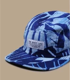 Monoprint 5 Panel Blue 8 Monoprint 5 Panel Blue -Chapeau Chic Soldes Boutique monoprint 5 panel blue 2