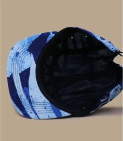 Monoprint 5 Panel Blue 11 Monoprint 5 Panel Blue -Chapeau Chic Soldes Boutique monoprint 5 panel blue 5