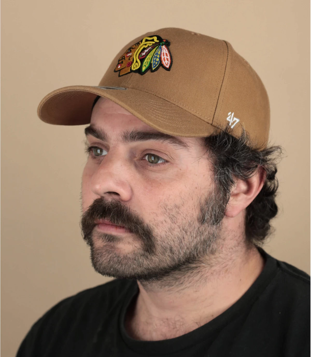 '47 BRAND MVP Snapback Blackhawks Camel 1 '47 BRAND MVP Snapback Blackhawks Camel