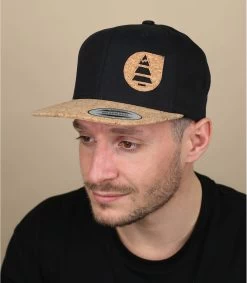 Picture Narrow Snapback Black