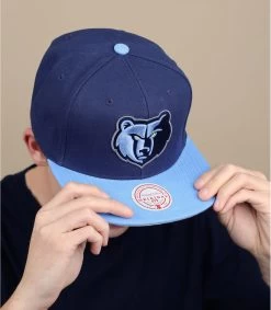 Mitchell & Ness NBA Core Basic Snapback Grizzlies