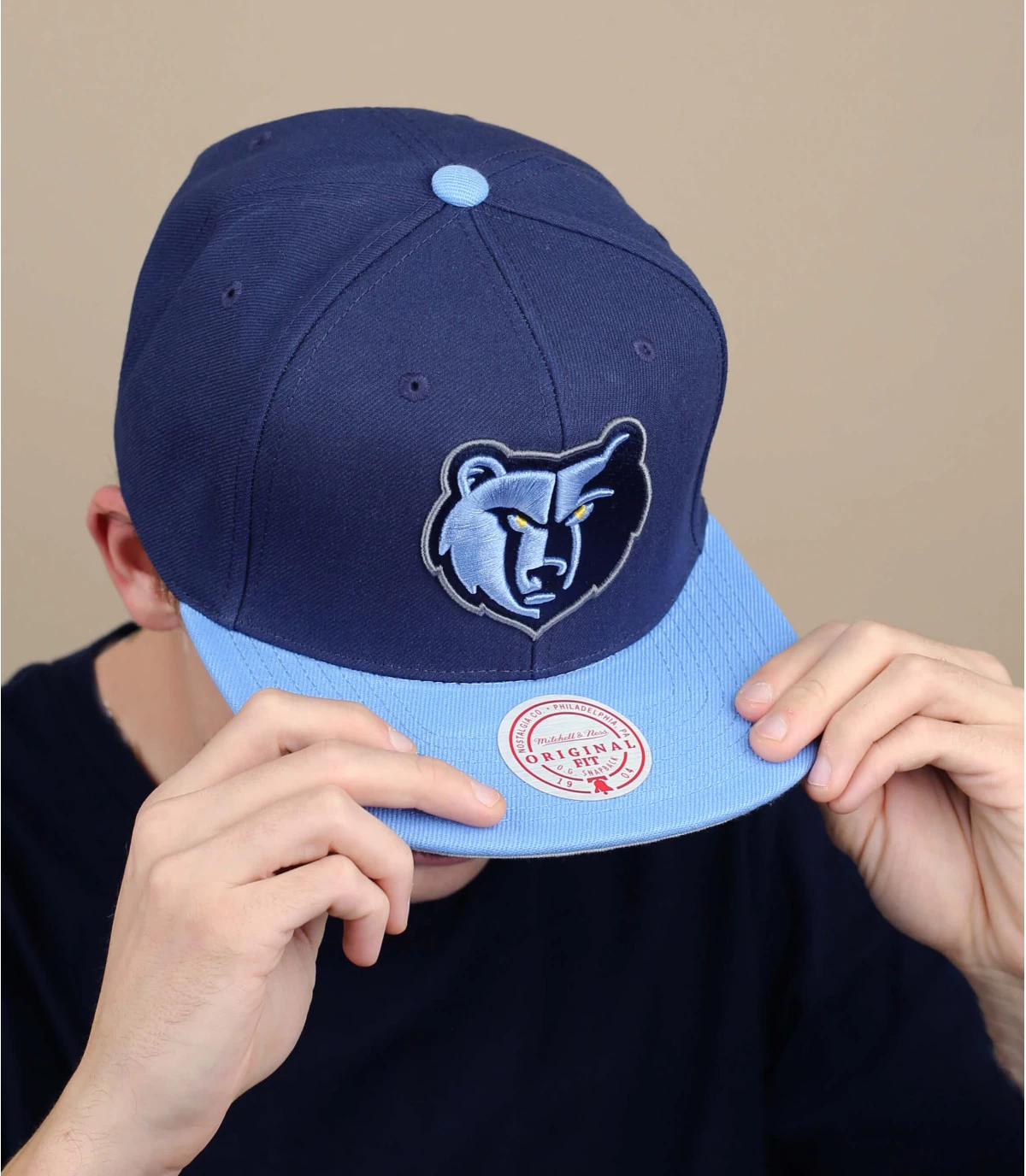 Mitchell & Ness NBA Core Basic Snapback Grizzlies 1 Mitchell & Ness NBA Core Basic Snapback Grizzlies