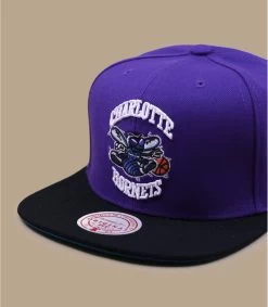 Mitchell & Ness NBA Core Basic Snapback Hornets -Chapeau Chic Soldes Boutique nba core basic snapback hornets 2