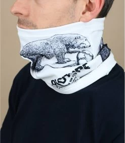 Picture Neck Warmer Dad & Son