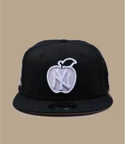 NEW ERA NY Apple 9Fifty Black -Chapeau Chic Soldes Boutique ny apple 9fifty black 2