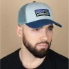 Patagonia P6 Logo Lopro Trucker Steam Blue