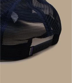 Patagonia P6 Logo Trucker Hat Navy Blue -Chapeau Chic Soldes Boutique p6 logo trucker hat navy blue 2