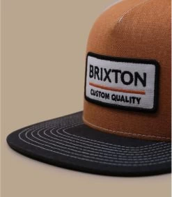 Brixton Palmer Proper Trucker Phoenix Orange Black White -Chapeau Chic Soldes Boutique palmer proper trucker phoenix orange black white 2