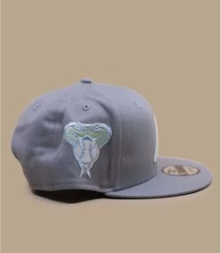 NEW ERA Pastel Patch 9Fifty Diamondbacks Grey Blue -Chapeau Chic Soldes Boutique pastel patch 9fifty diamondbacks grey blue 4