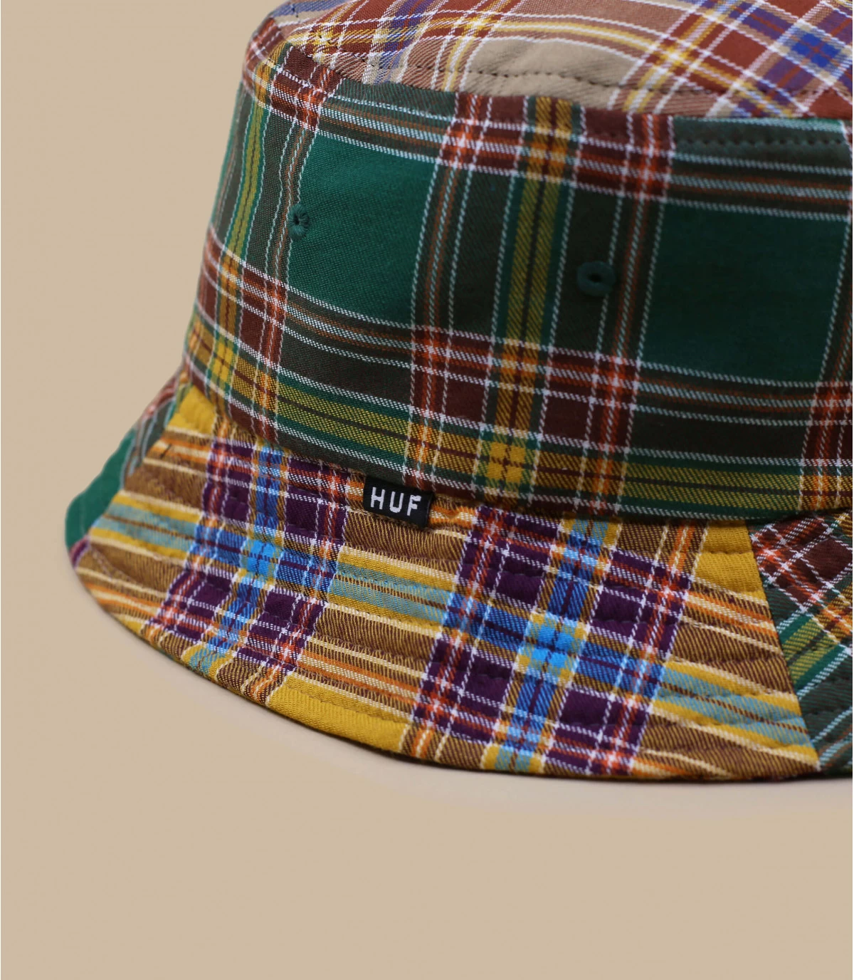 HUF Patchwork Bucket Multi 3 HUF Patchwork Bucket Multi – Image 3