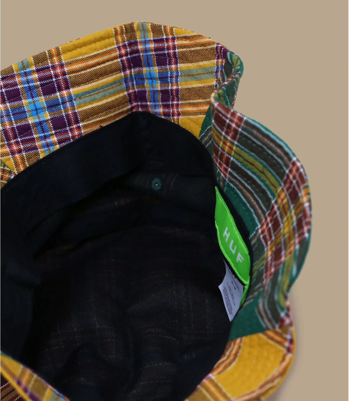 HUF Patchwork Bucket Multi 4 HUF Patchwork Bucket Multi – Image 4