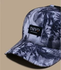 Patchwork Palm Trucker -Chapeau Chic Soldes Boutique patchwork palm trucker 3