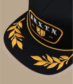 Brixton Peace Shield Trucker Black -Chapeau Chic Soldes Boutique peace shield trucker black 2