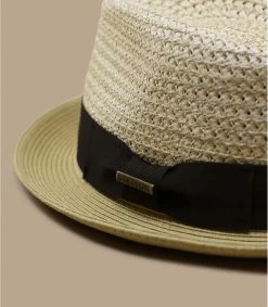 Stetson Player Cotton Toyo Natural 7 Stetson Player Cotton Toyo Natural -Chapeau Chic Soldes Boutique player cotton toyo natural 1