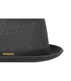 Stetson Pork Pie Baltimore Wool Grey 5 Stetson Pork Pie Baltimore Wool Grey -Chapeau Chic Soldes Boutique pork pie baltimore wool greypork20pie20gris20laine20Stetson
