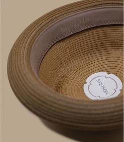 Stetson Pork Pie Toyo Brown 9 Stetson Pork Pie Toyo Brown -Chapeau Chic Soldes Boutique pork pie toyo brown 4