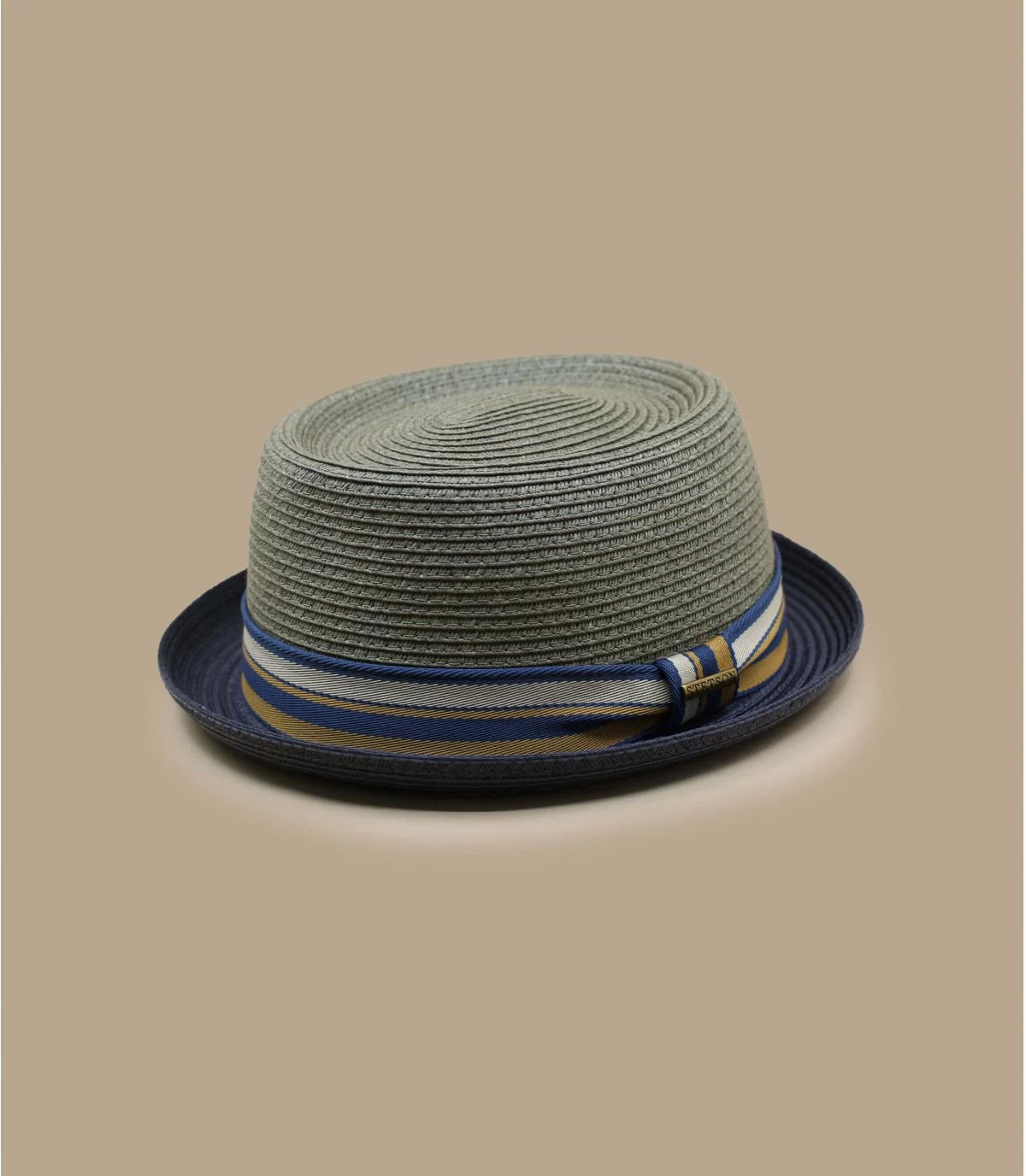 Stetson Pork Pie Toyo Grey 2 Stetson Pork Pie Toyo Grey – Image 2