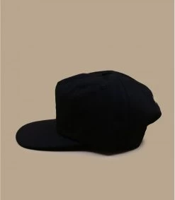 HUF Roasted Unstructured Snpaback Black -Chapeau Chic Soldes Boutique roasted unstructured snpaback black 2