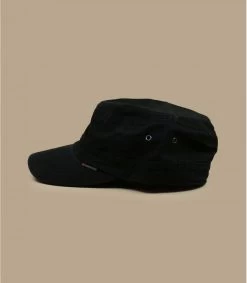 Santiago Noir 6 Santiago Noir -Chapeau Chic Soldes Boutique santiago noircasquette20militaire20noire