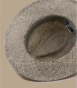 Seeberger Seagrass Fedora Summer Print Black 9 Seeberger Seagrass Fedora Summer Print Black -Chapeau Chic Soldes Boutique seagrass fedora summer print black 4