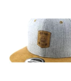 Snapback Beer Pong Grey Brown -Chapeau Chic Soldes Boutique snapback beer pong grey browncasquette20beer20pong