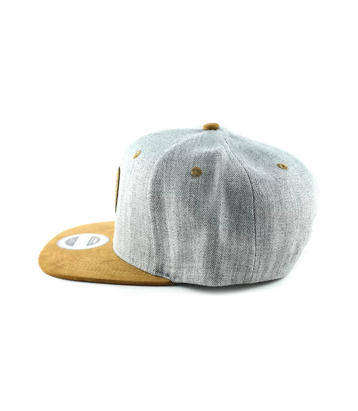 Snapback Candy Shop Grey Brown 4 Snapback Candy Shop Grey Brown – Image 4