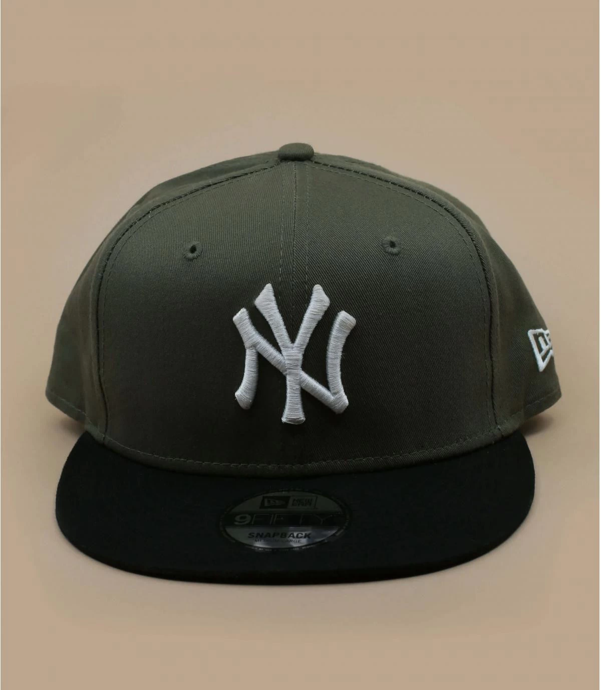 NEW ERA Snapback Colour Block NY 950 Olive Black 2 NEW ERA Snapback Colour Block NY 950 Olive Black – Image 2