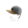 Snapback El Patron Grey Suede
