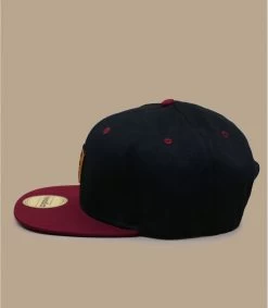 Snapback First Come First Tarck Black Burgundy -Chapeau Chic Soldes Boutique snapback first come first tarck black burgundy 2