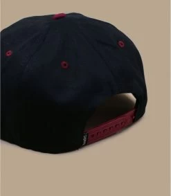 Snapback First Come First Tarck Black Burgundy -Chapeau Chic Soldes Boutique snapback first come first tarck black burgundy 3