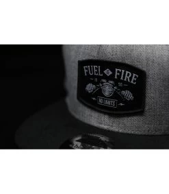 Snapback Fuel & Fire -Chapeau Chic Soldes Boutique snapback fuel fireInfernoil20snapback20fuel20and20fire20gris